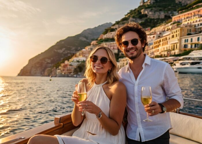 SorrentoTour_photograph_group_of_friends_sipping_prosecco_0